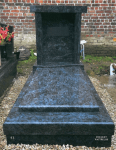 cimetiere en marbrerie noire