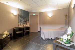 salle de repos funeraire