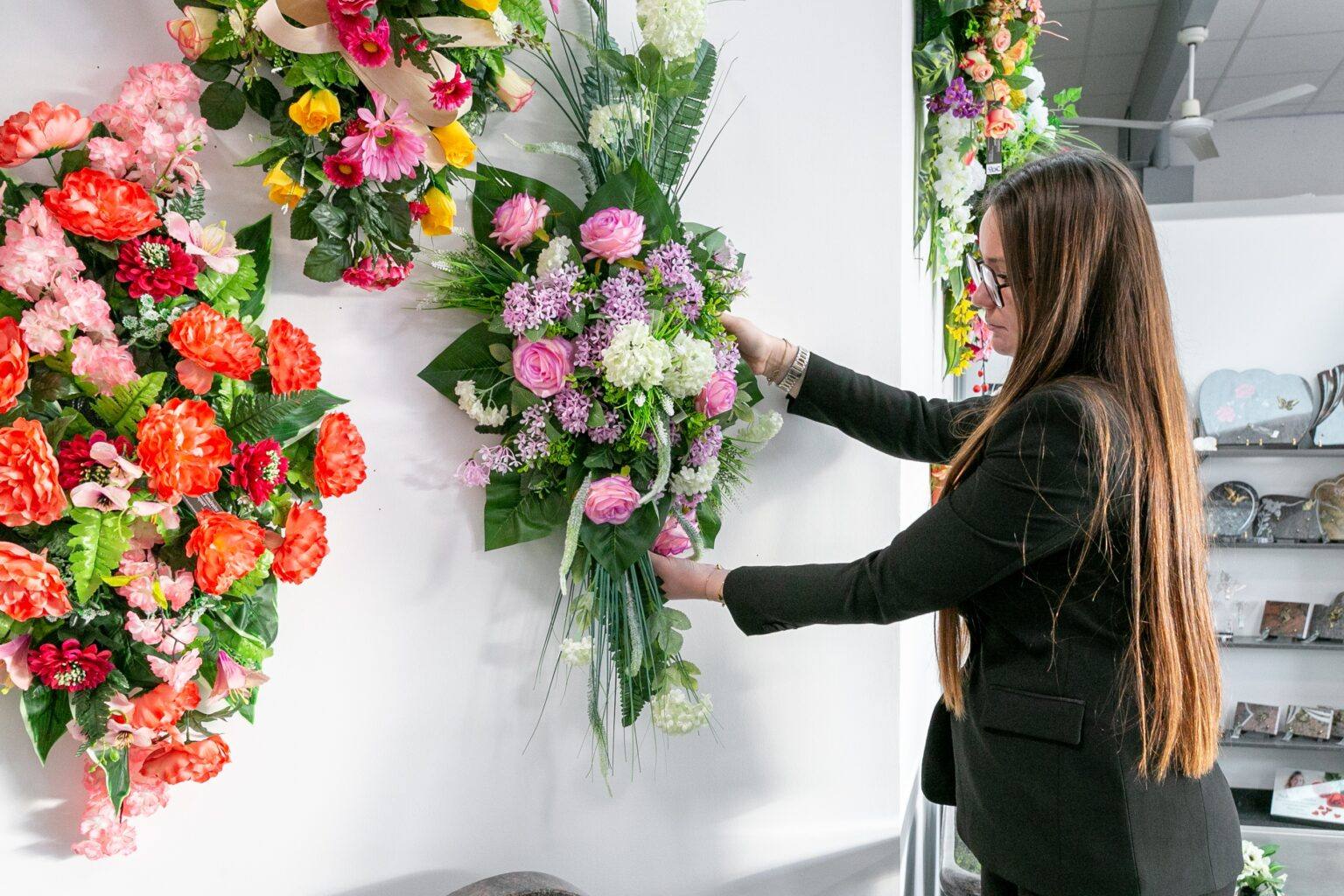 conseillere au boutique funeraire